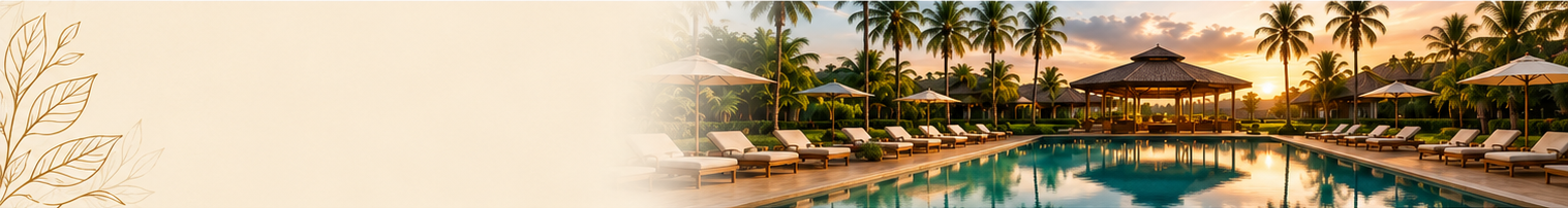 Resort spa wellness space
